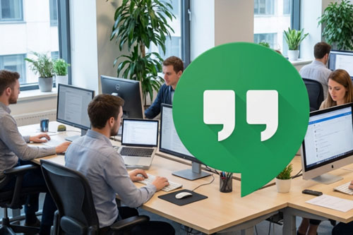 Google Hangouts - komunikator Google