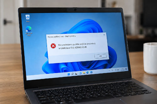 Nie znaleziono punktu wejścia procedury - błąd systemu Windows 11